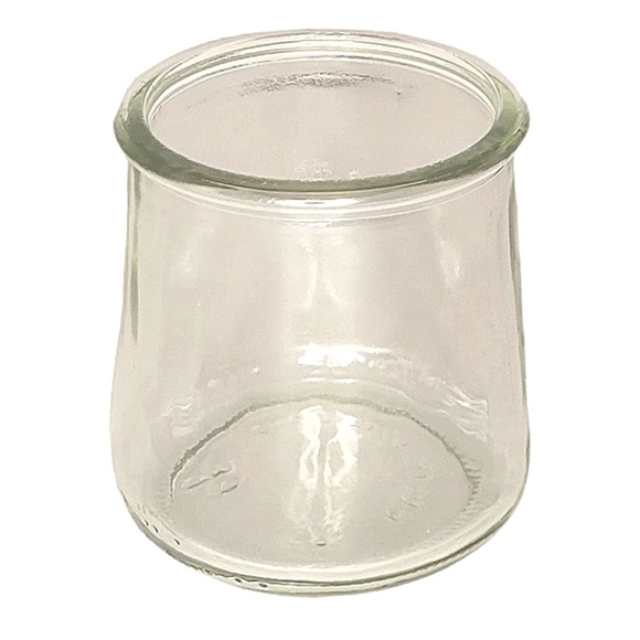 Yoplait Kitchen Yoplait Oui Glass Yogurt Jar Containers Lot Of 2